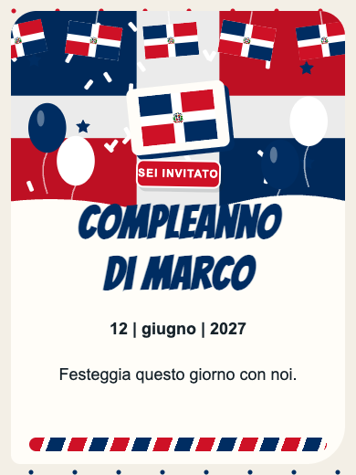 Invito digitale: Repubblica Dominicana — Paesi