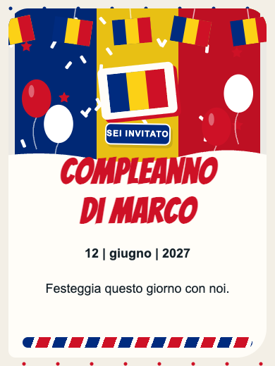 Invito digitale: Romania — Paesi