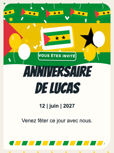 Invitation numérique: Sao Tomé-et-Principe — Pays