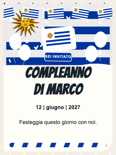 Invito digitale: Uruguay — Paesi