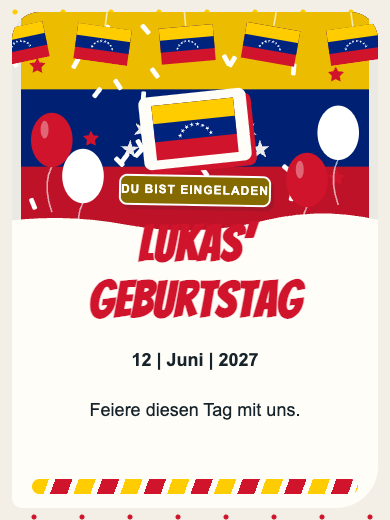 Digitale Einladung: Venezuela — Länder
