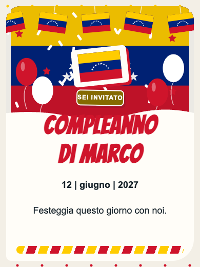 Invito digitale: Venezuela — Paesi